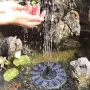 Соларен фонтан с три режима на разпръскване на водата, снимка 7