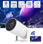Видеопроектор HY300, 4K 1080P, Android 11, WiFi 5G, Bluetooth 5.0, бял, снимка 2