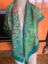 Копринен шал с репродукция на картина на Gustav Klimt, снимка 9
