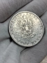 5 марки 1876 г, Германия / Саксония - сребърна монета, рядка, снимка 4