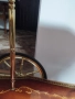 Старинна количка за сервиране с интарзия., снимка 12
