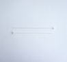 Кабелна превръзка (опашка) бяла 2,5x200mm