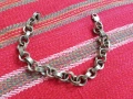 Сребърна гривна верижка , снимка 1