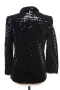 Винтидж сако с пайети Ultrablack, снимка 3