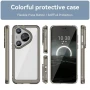 Huawei Pura 70 Pro / 70 Pro+ Силиконов Калъф Transparent TPU и Протектор, снимка 3