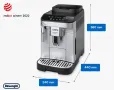 Кафеавтомат De'Longhi Magnifica Evo ECAM 290.31.SB, 1.8 л, 15 бара, снимка 6