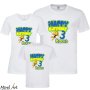 Семейни тениски за рожден ден, снимка 1 - Други - 41188122