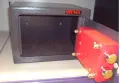 механичен трезор сейф, касa с ключ Sigma външни размери 230х170х170м, снимка 3