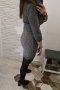 Calvin Klein дамска плетена рокля/пуловер, S/M, снимка 2