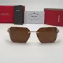 Слънчеви очила Prada Rimless Edition нови, черно и кафяво Унисекс, снимка 8
