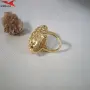 Пръстен с 14К златно покритие 224950, снимка 3