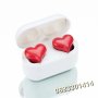 Безжични слушалки Сърце , снимка 1 - Bluetooth слушалки - 42656559