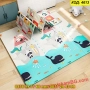 Меко двулицево детско килимче за игра 180×150 – океан и английска азбука - КОД 4613, снимка 16