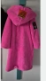Дебело розово палто, снимка 3