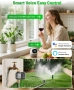 WiFi таймер за напояване месингови входове и изходи Unistyle за градински маркуч Alexa,Google Voice, снимка 3