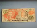Банкнота - Филипини - 20 писо | 1969 - 1972г., снимка 1