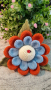 Плетена играчка Голямо цвете, Плетени, ръчно изработени. Перфектен подарък, снимка 1 - Романтични подаръци - 32418906