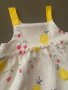 Бебешка лятна рокля Zara 9-12 месеца, снимка 2