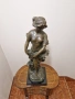 Превъзходна антикварна френска бронзова фигура статуетка скулптура , снимка 3