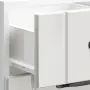 vidaXL Кухненски шкаф "Lucca" с висок гланц, бяло, инженерно дърво, снимка 9