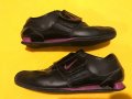 Кожени маратонки Nike черни лилаво 37,5 велкро, снимка 1