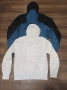 Мъжко яке - черно, бяло и синьо, снимка 2