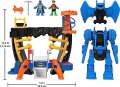 Нов робот + фигурки на Батман и Робин детска Играчка Imaginext HML02, снимка 2