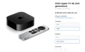 Apple TV 4K (3rd generation) Wi-Fi + Ethernet 128 GB, снимка 1