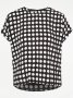 Дамска черна-бяла блуза George UK16