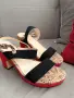 Дамски сандали на ток, снимка 1