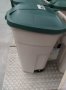 Боклукчийска кофа, контейнер за смет отпадъци с капак и колелца56 x 52 x 88, 110 литра , снимка 3