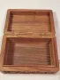 дървена кутия за бижута дърворезба 7/5, снимка 7