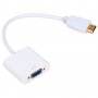 Преходник HDMI M - VGA F, 0.15м бял/черен, снимка 2
