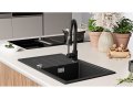 Кухненска Мивка от гранит модел Копенхаген 700-45 Easy 700 x 440 mm - Графит, снимка 4