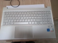 Палмрест с клавиатура  с кирлица с подсветка и пръстов отпечатък,тъчпад HP 15-EG, HP 15-EH, снимка 1