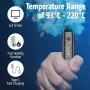 Steam Device Преносим вапорайзер за сухи билки OLED дисплей Изпарител за билки IOUQ керамичен, снимка 3