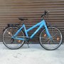 НОВ Дамски Градски велосипед 28'' Street Trekking Lady, Небесно син - Стилен и практичен за града!, снимка 1 - Велосипеди - 40668889