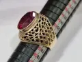 Сребърен пръстен от СССР , снимка 10