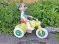 Стара рядка играчка.Пинокио мотоциклет., снимка 4