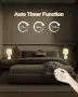 Безжима смарт настолна лампа с дистанционно, RGB и таймер, снимка 4