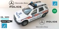 Hongwell Mercedes M-Class ML 320 UK POLICE - Мащаб 1:43, снимка 1