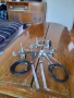 Стар комплект спирачки за велосипед,колело, снимка 2