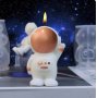3d Космонавт Астронавт прав силиконов молд форма фондан гипс смола шоколад свещ декор, снимка 2