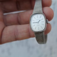 Дамски сребърен часовник ''Receda'' 17 камъка, снимка 16 - Дамски - 41470952