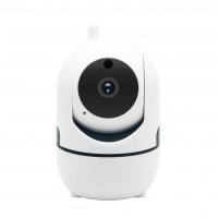 ICSEE Камери за наблюдение, Wifi, 360° Въртене, Full HD, Нощно виждане, Микрофон, Бяла, снимка 4 - Комплекти за видеонаблюдение - 40215834