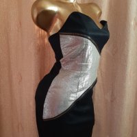 L'ART S Черна рокля за елегантна дама , снимка 2 - Рокли - 39089046