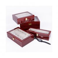 Луксозна дървена кутия за 12 часовника и гривни, снимка 2 - Други стоки за дома - 40153198