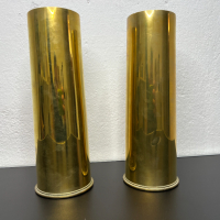 Чифт бронзови вази №5129, снимка 2 - Антикварни и старинни предмети - 44509236