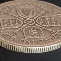 1 Флорин 1935 г Великобритания сребро, снимка 3 - Нумизматика и бонистика - 41618458