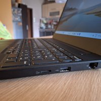 Мощен бизнес лаптоп Lenovo Thinkpad E595 с Ryzen 7-3700U 15.6" FullHD, 512GB SSD 8(16)GB DDR4 Win11, снимка 4 - Лаптопи за работа - 44458423